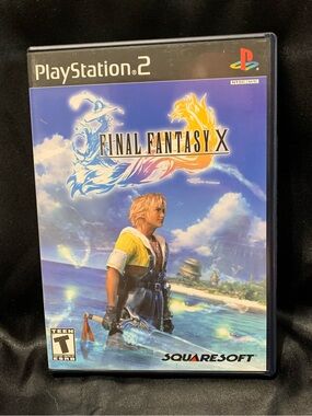 FINAL FANTASY X PS2 Video Game Rated T EUC